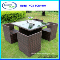 PE rattan dining set furniture outdoor TCD1010                        
                                                Quality Choice